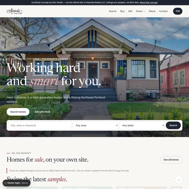 Alameda Realty LLC demo