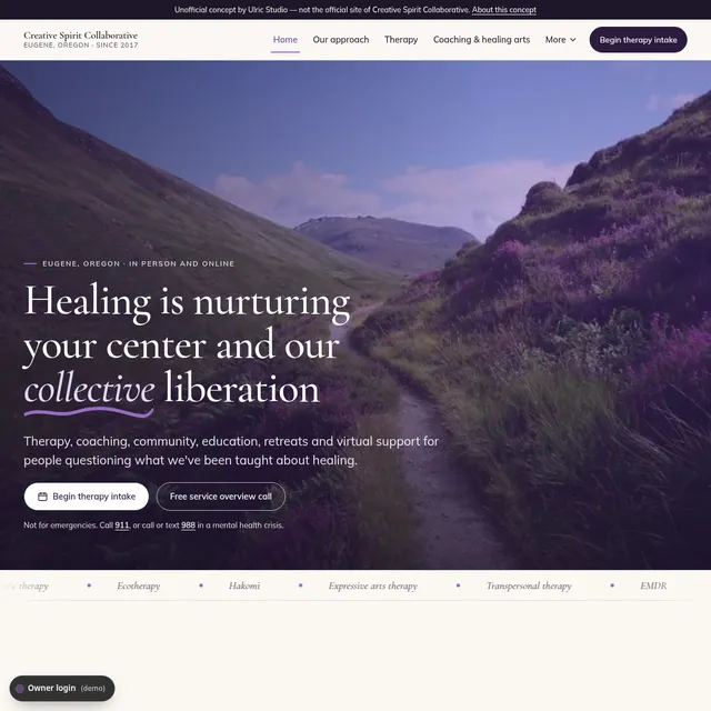 Creative Spirit Collaborative demo