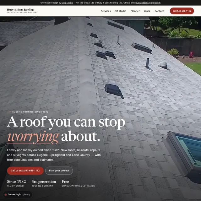 Huey & Sons Roofing, Inc. demo