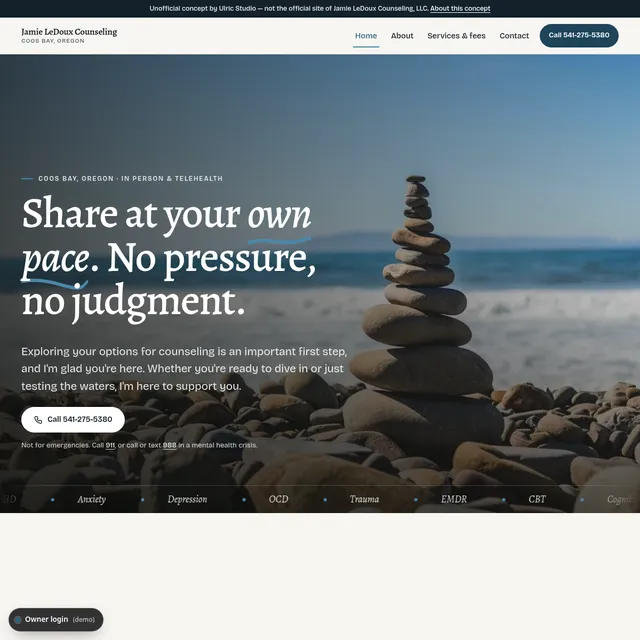 Jamie LeDoux Counseling, LLC demo