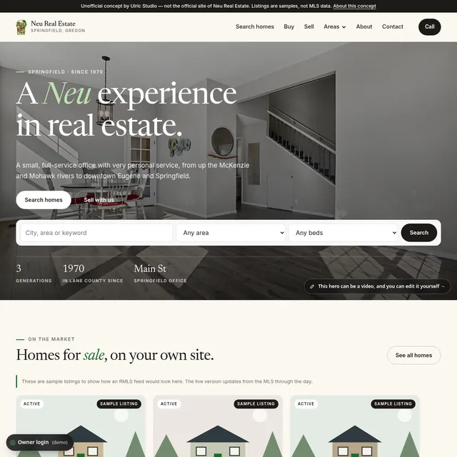 Neu Real Estate demo