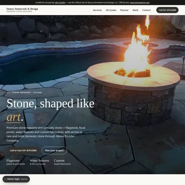 Steury Stonework and Design LLC demo