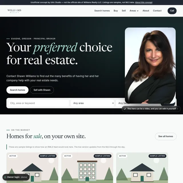 Williams Realty LLC demo
