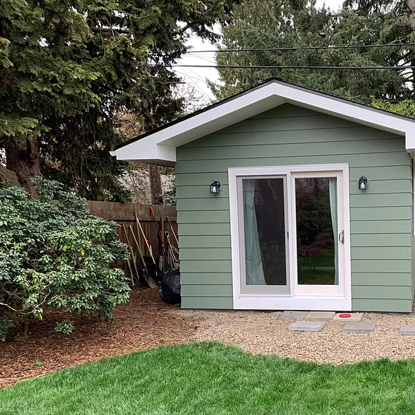 Backyard shed