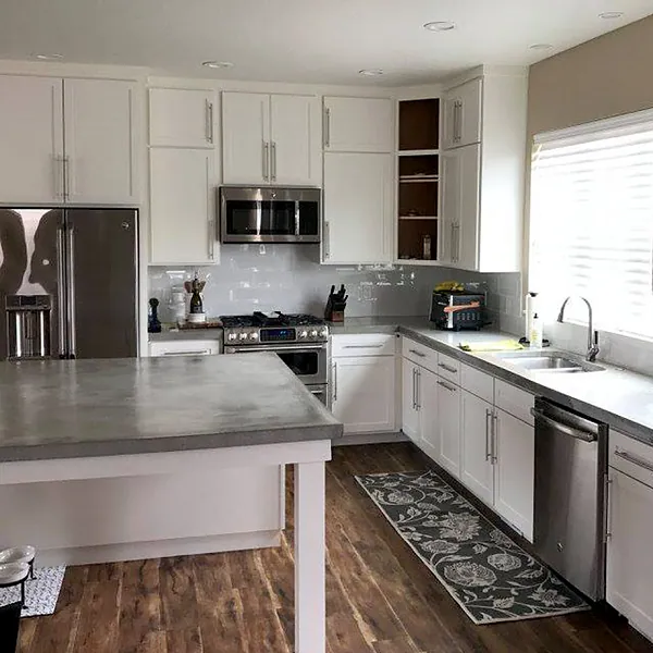 White kitchen