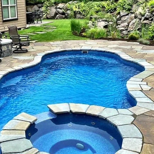 Pool coping and deck