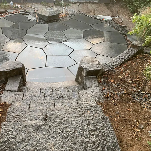 Flagstone path