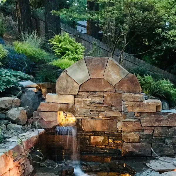 Stone water feature